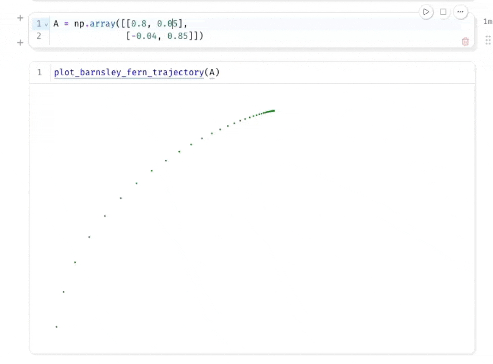 Reactivity gives immediate feedback